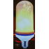 Led vlam lamp E27 Ledlamp die een echte vlam imiteert - 9W - 3 modi
